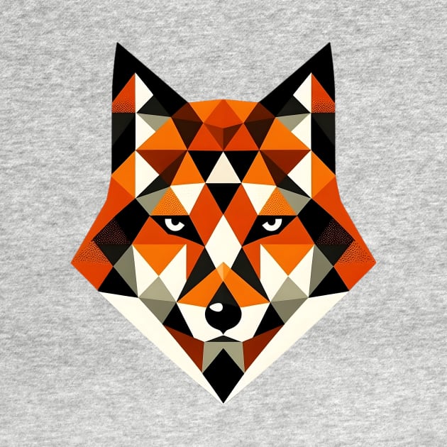 Geometric Fox by Theme Fusion